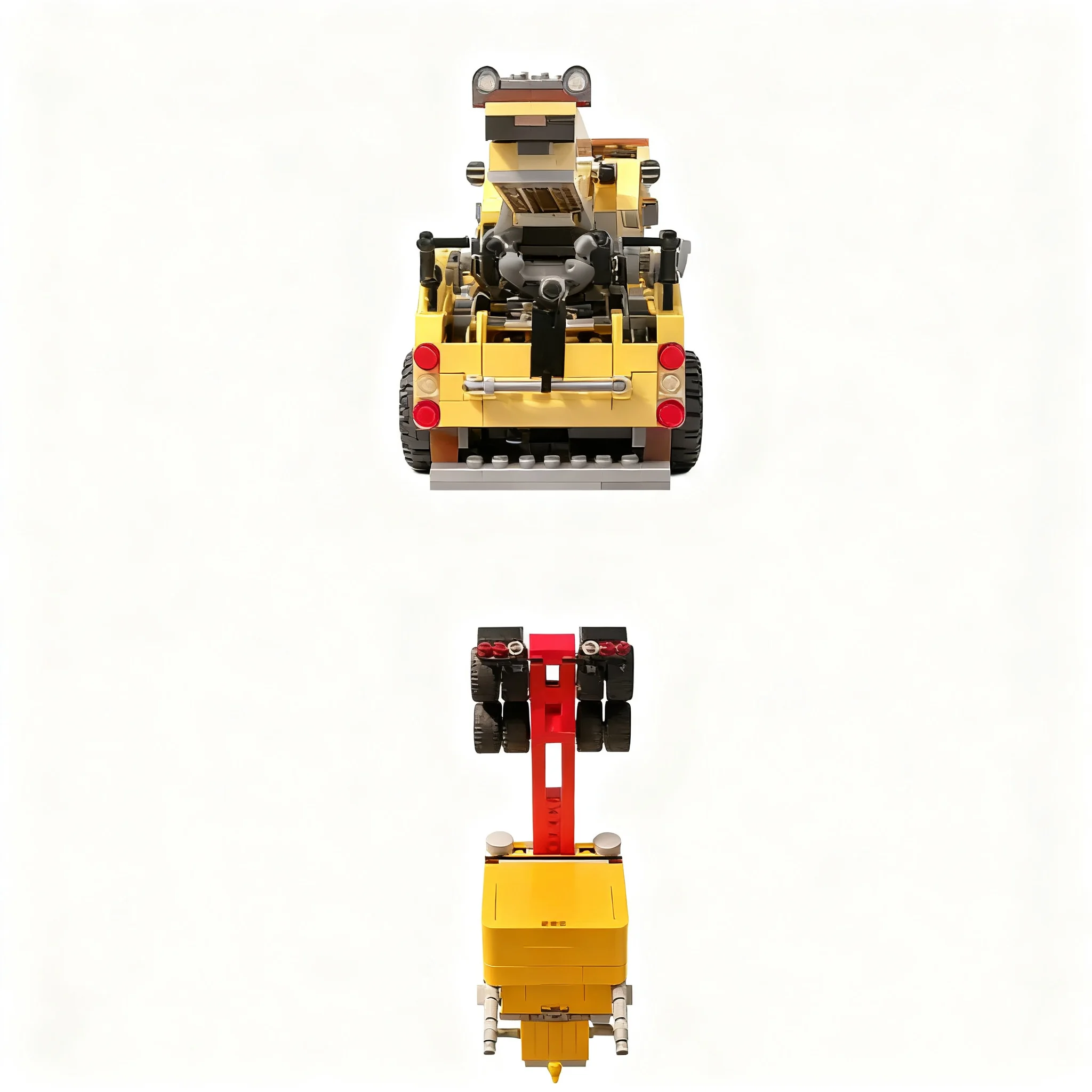 871pcs MOC City Champions Oshkosh M1070 Tow Truck Conversion Model Building Blocks Christmas Gift Brick Assemble Education DIY