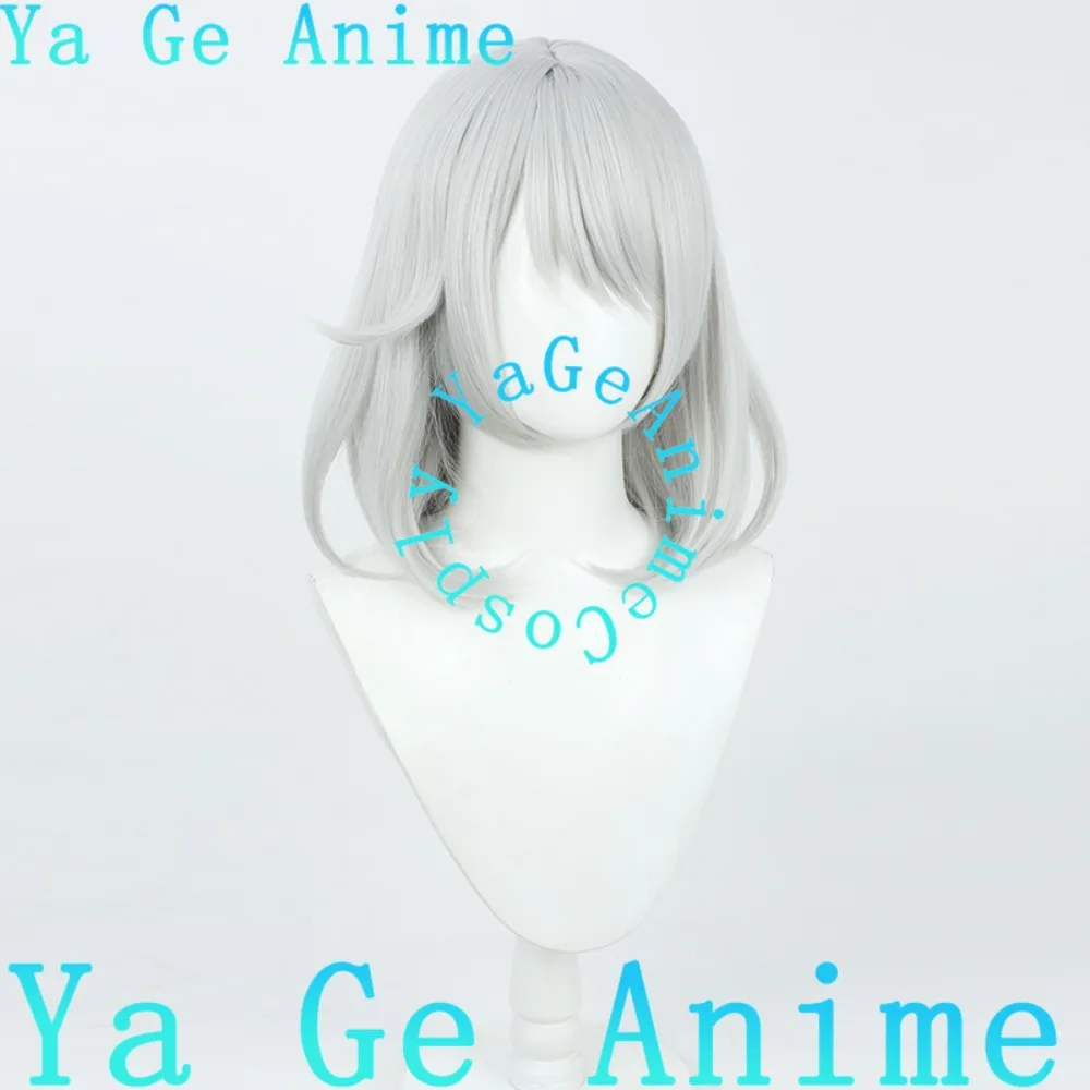 Wig Cosplay Anime Game Halloween Reality Show Uma Musume Pretty Derby Hishi Miracle dengan Ekor