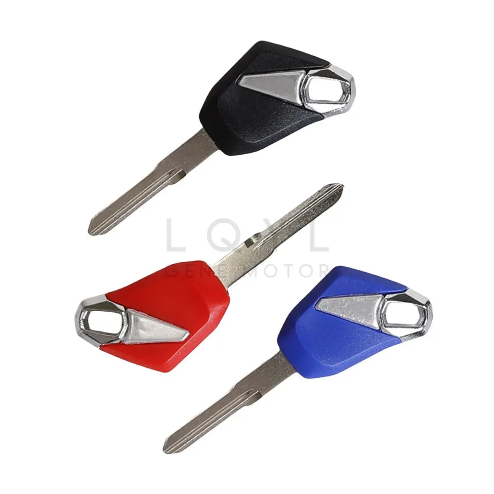 3Pcs New Blank Key Motorcycle Replace Uncut Keys For KAWASAKI NINJA250 ZX250R EX250 Versys-X300 NINJA300 ZX300R EX300 ZX650R S