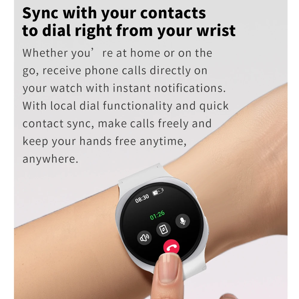 أزياء الطقس الرياضية بلوتوث دعوة معدل ضربات القلب الصحة النوم Smartwatch SOS خريطة الملاحة شحن لاسلكي ساعة ذكية 8 #5