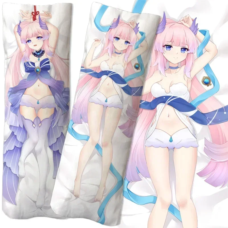 

game Genshin game Genshin Kamisato Ayaka Barbara Gong Xinhai Full Body Hug Body Pillow Pillowcase Double Sided 3D Printing Sexy