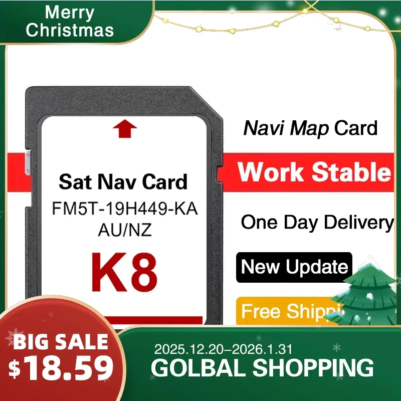

Latest Naving FM5T-19H449-KA AU NZ Maps SD Card Navi 2022 for Ford K8 Mondeo Ranger Car Navigation Update GPS SD Card Map