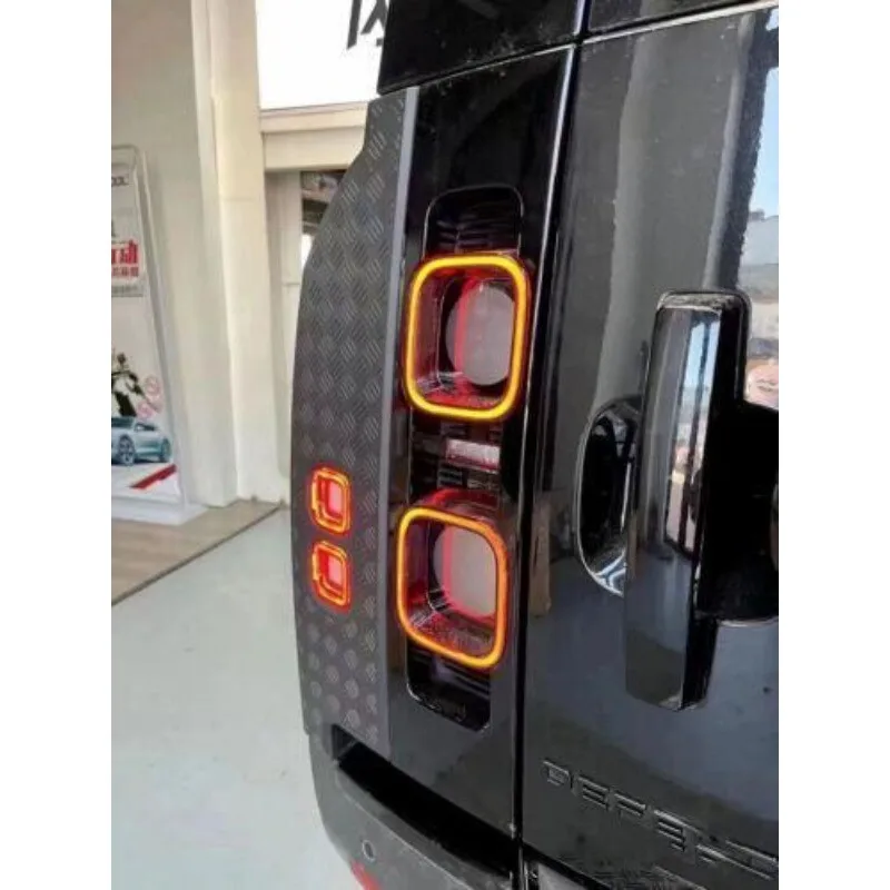 Car Brake Rear Lamp Smoked Tail Light Tail Light Lamp Assembly For Land Rover Defender 110 90 2020 2021 2022