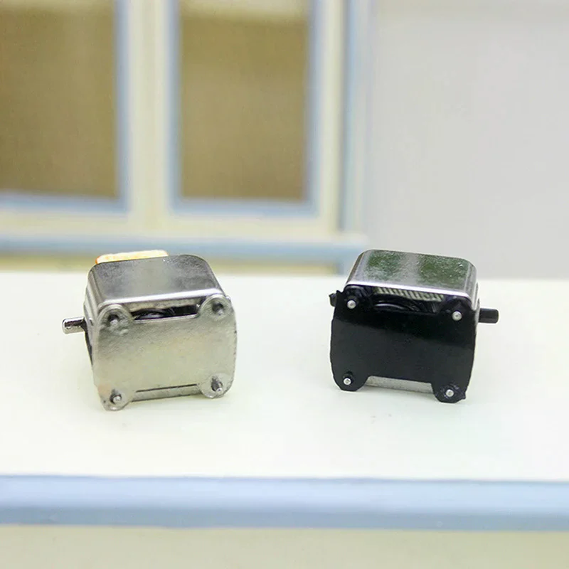 Poppenhuis Mini Broodrooster Met Broodrooster Poppenhuis Creatieve Keuken Ontbijt Broodrooster Leuke Home Decor