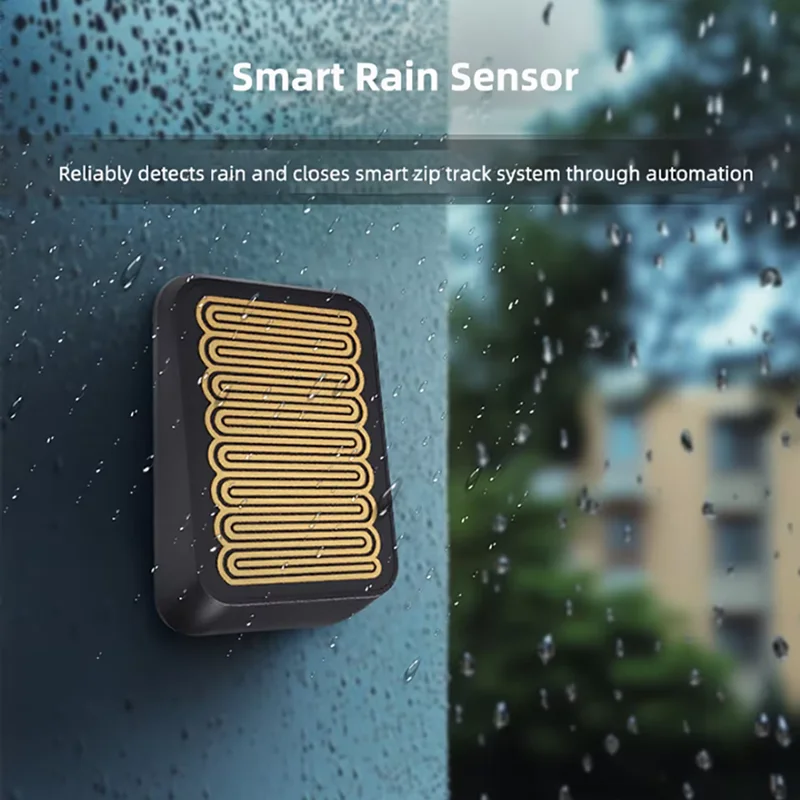Tuya Zigbee Drahtlose Regen Sensor Regen Detektor Für Smart Home Alarm Pergola Wasser Leck Detektor