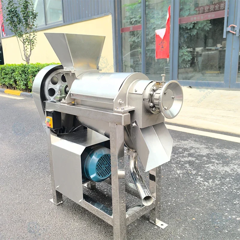 

【Hot】Commercial Spiral Juicer Machine High Yield Juicer Squeezer Fruit Pressing Orange Citrus Electric Juicer Extractor