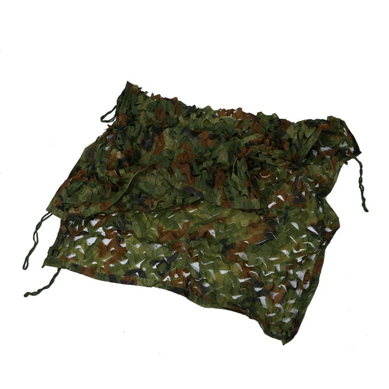 3 sztuk 1M x 2m 39X7 8 Cal Woodland kamuflaż Camo pokrywa z siatki polowanie strzelanie Camping Army