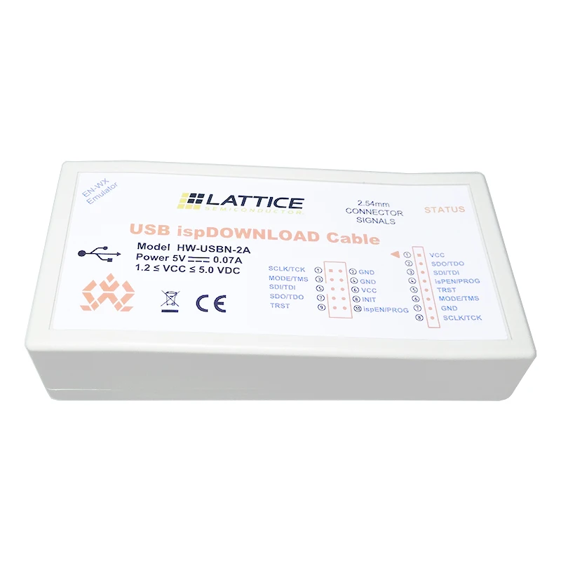 

Lattice USB Downloader ISP Download Line HW-USBN-2A 2B FPGA CPLD Simulation Recorder