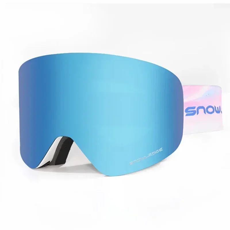 New Design Magnetic Snow Goggles Custom Anti Slip Ski Goggles Adult Ski Glasses