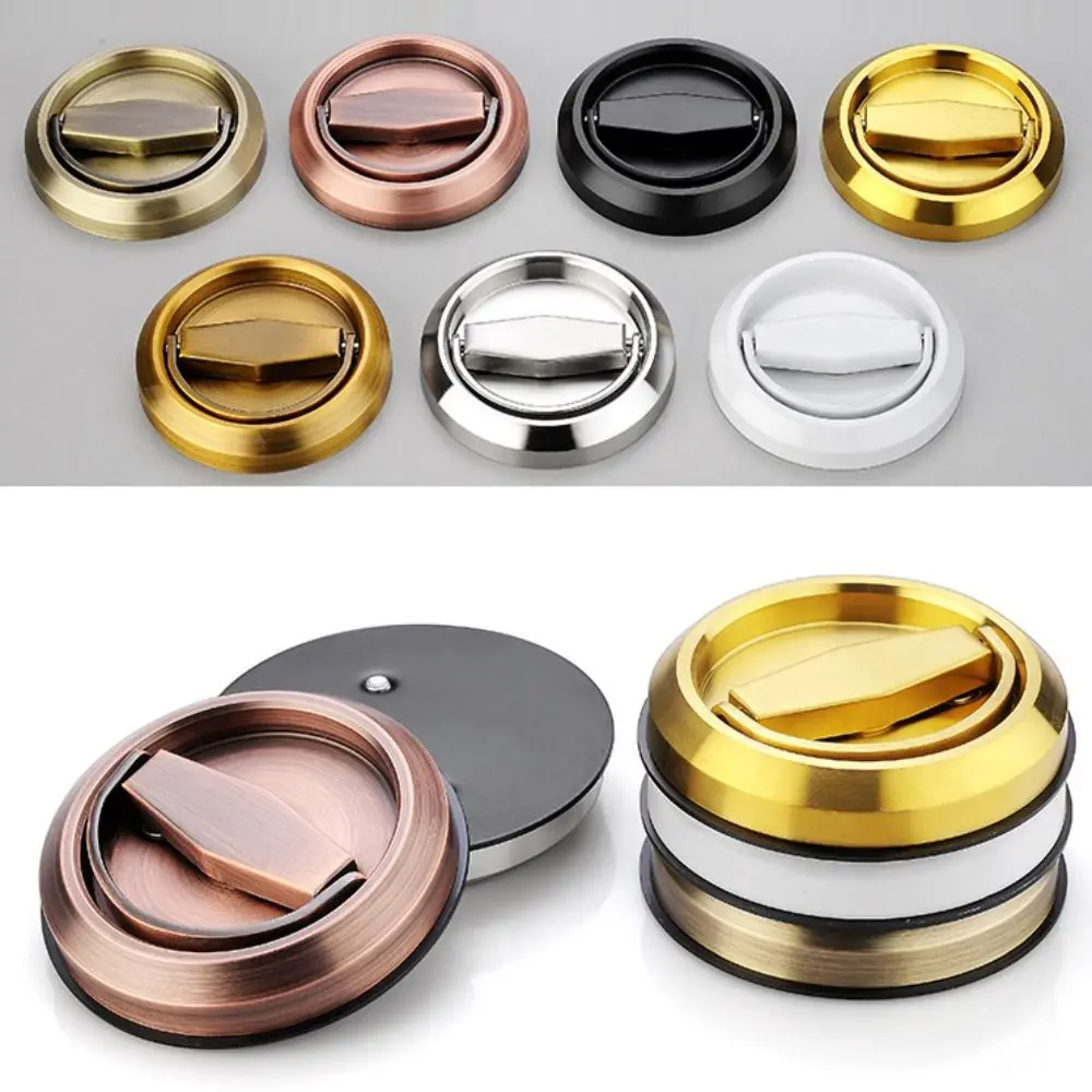 304 Stainless Steel Invisible Door Handle with Nail-free Glue Single-sided Cabinet Drawer Safety Punch-free Furniture Knob Home