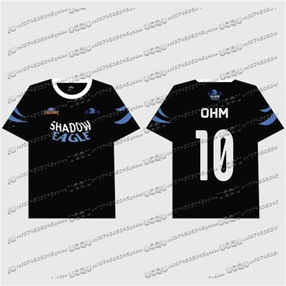 Thai Gmmtv Starlympic Futsal Shadow Eagle Sports jersey T-shirt Fashion Loose Street Wear Summer Women's Casual Sports Top
