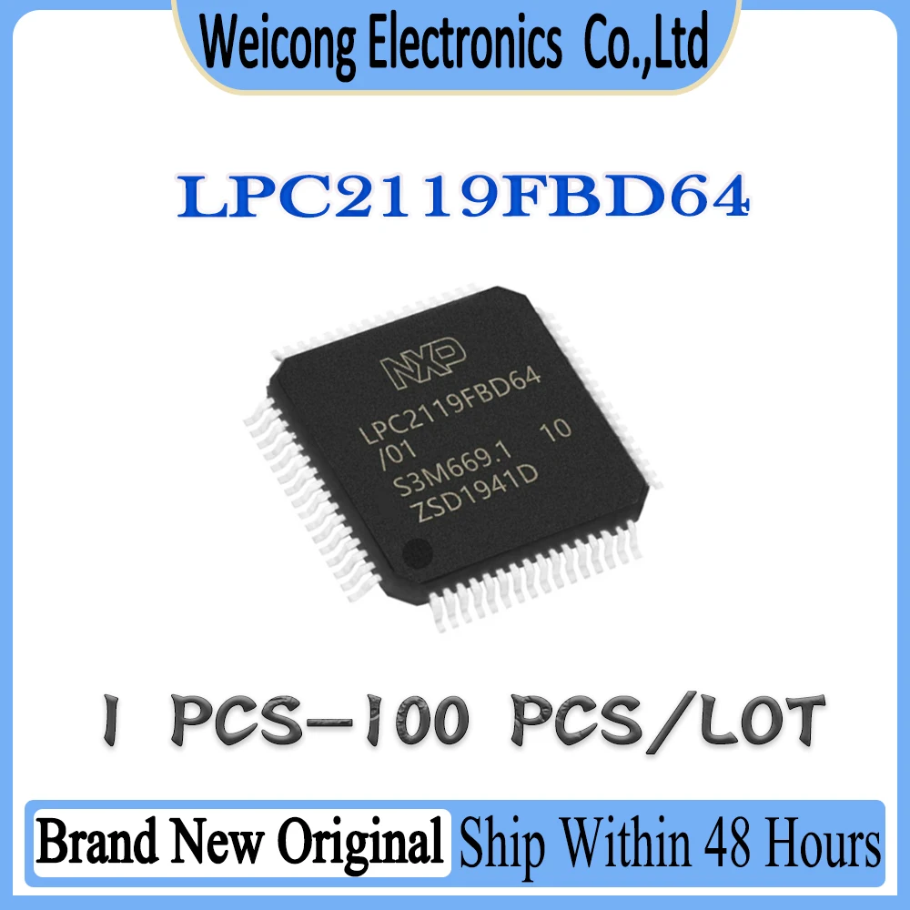 LPC2119FBD64 LPC2119FBD6 LPC2119FBD LPC2119FB LPC2119F 2119FBD64 LPC2119 LPC211 LPC21 LPC2 LPC IC MCU Chip LQFP-64