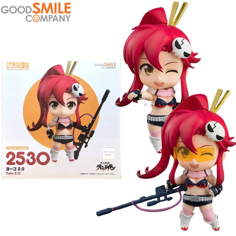 

В наличии: Оригинальная фигурка Good Smile Company Nendoroid Tengen Toppa Gurren-Lagann Youko, коллекционная модель аниме-персонажа, подарок, игрушка-фигурка