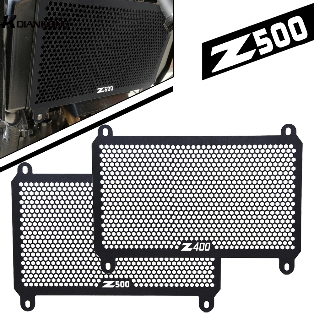

Motorcycle Radiator Guard Protect Grille Cover Grill For Kawasaki Ninja 500 SE 40th Anniversary Edition Z500 SE ABS 2024-2025