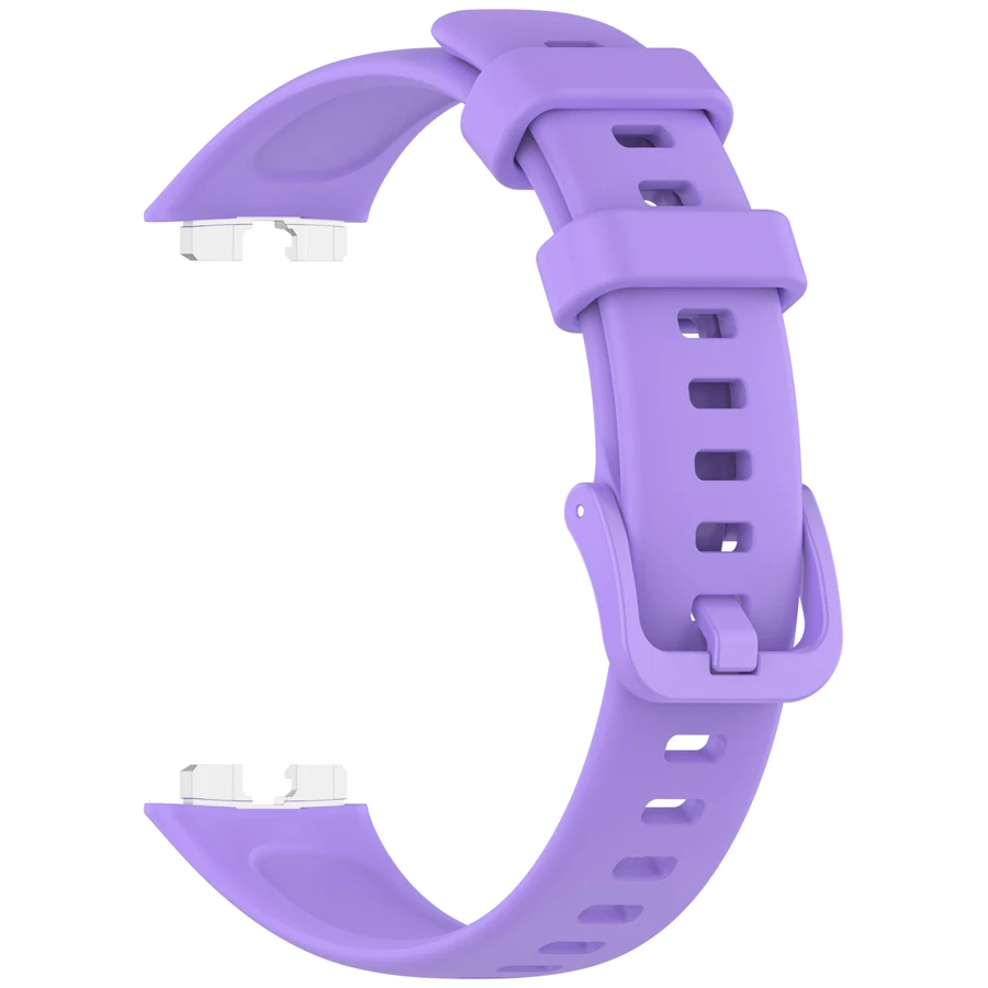 Siliconen Bandje voor Huawei Band 10 9 8 Bandje Accessoires Vervanging Sport Ademend Armbandje Correa voor Huawei Band 10 9 8/8NFC