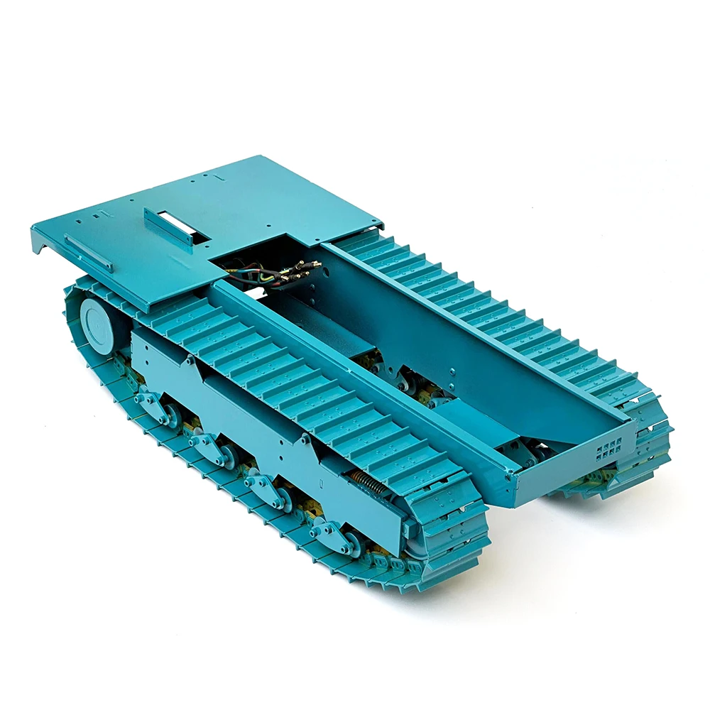 Metal Chassis 3S Brushless Planetary Power Suitable for 1/14 Hydraulic Excavator Crawler Chassis Model Toy