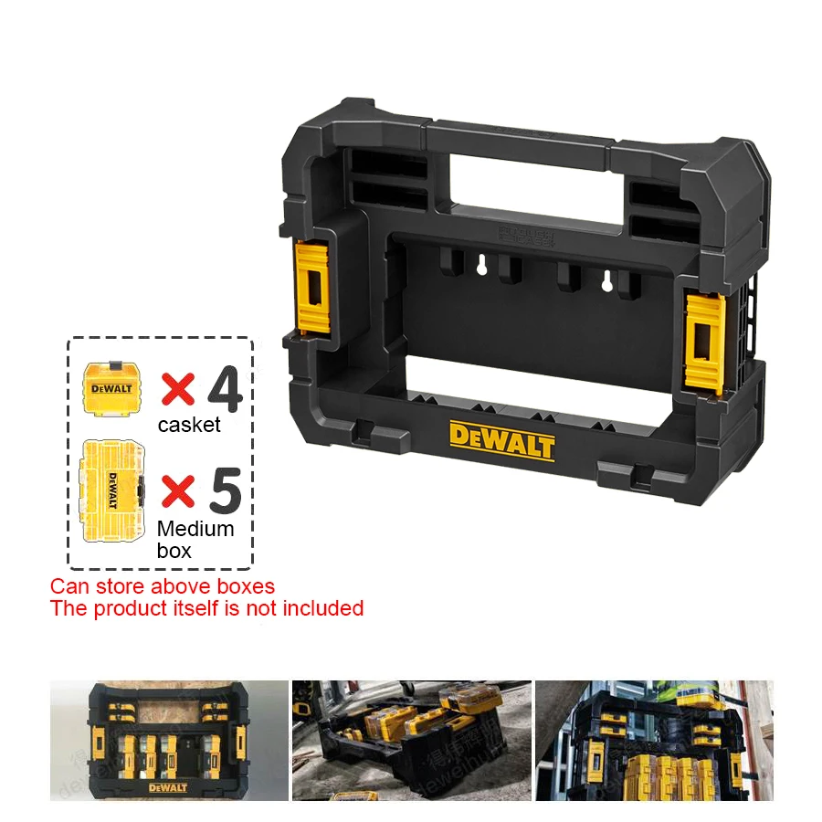 DEWALT TSTAK Caddy 437x310x120mm for Small Toughcase Set Power Tool Accessories Box DT70716-QZ