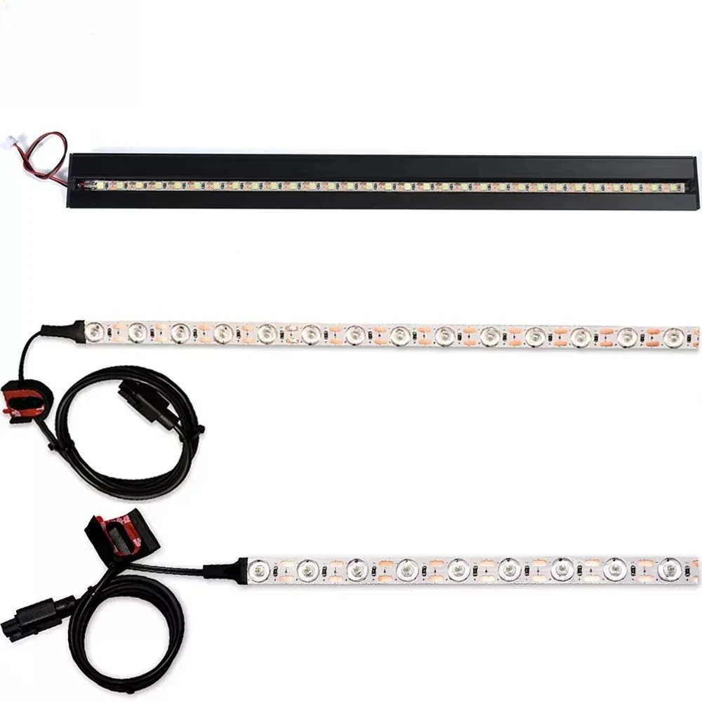 LED Light Strip Upgrade Kit With Control Switch Compatible With A1 Mini X1 P1 Series 3D Printer Interior Lighting Parts