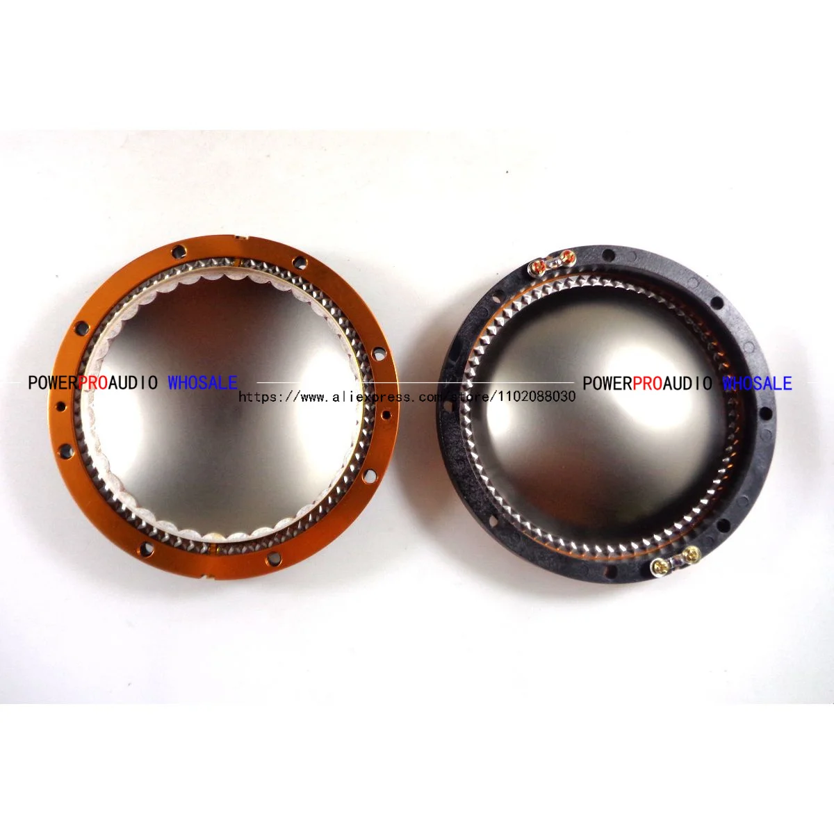 2pcs Aluminium Flat Wire Diaphragm Horn Tweeter for DAS K8 K10 8 ND 10 - 8 ohm for JBL 2445 2446 2447 2450 2451 2452H 2446 2447