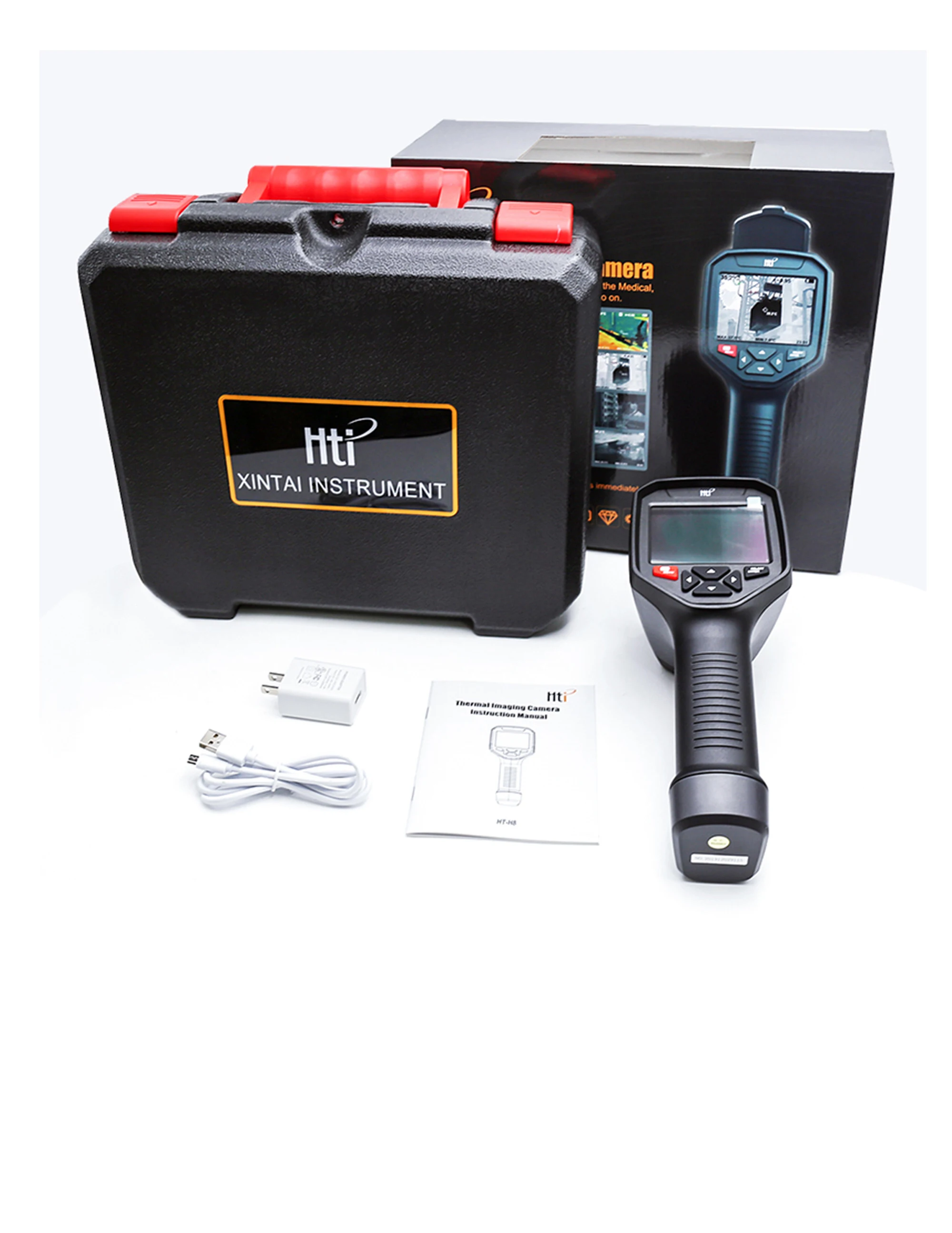 Przemysłowa kamera termowizyjna ręczna Hti-A10 z WIFI do konserwacji samochodów