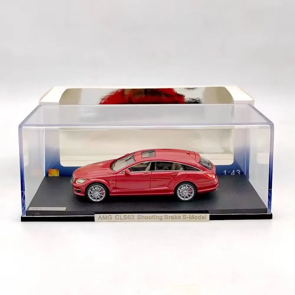 2 Color GLM 1/43 Scale Resin Model Car CLS63 Shooting Brake S-Model Red Birthday Gift Toy Scene Decoration New in Box