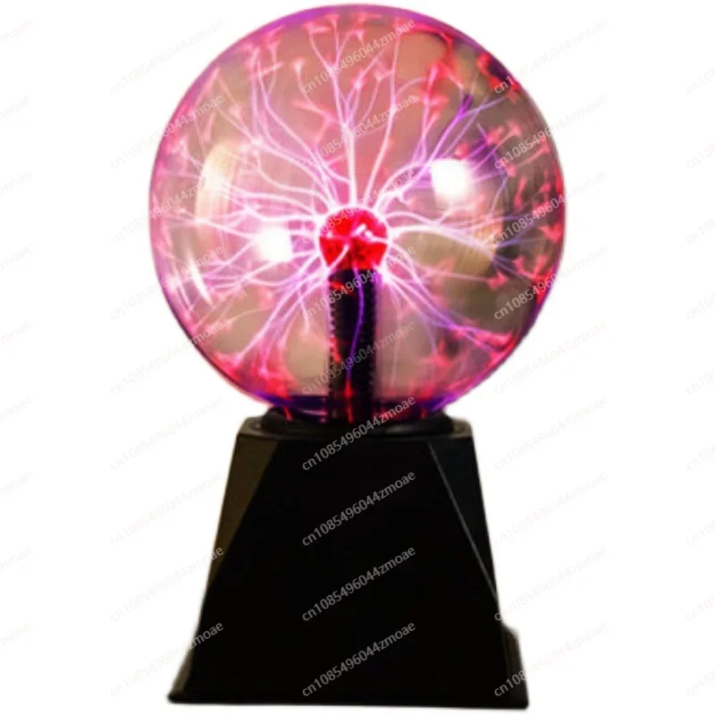 

6-Inch Ion Ball Glow Ball Simulates Tesla Coil Red Light Blue Light 15 Cm Glass Diameter Lightning Ball