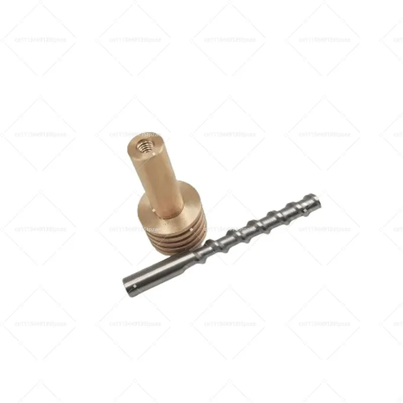 Plastic Crusher & Pellet Extruder, Stainless Steel Screw Ceramic Mud Powder Extruder Throat Feed for 3D Printer