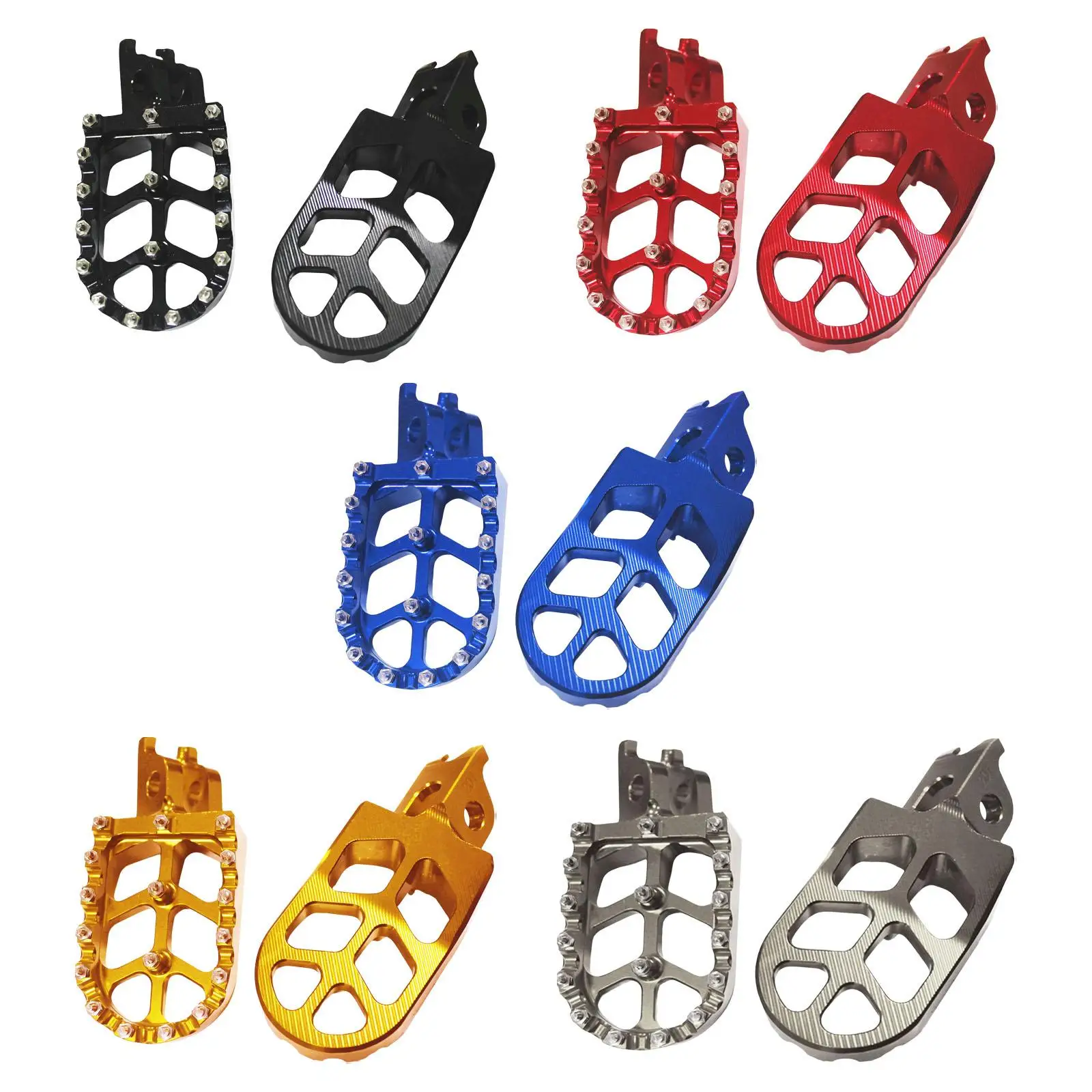 Pegs de pé CNC para Honda Crf250RX Crf300L Crf300 Rally Crf450L Crf450Rl