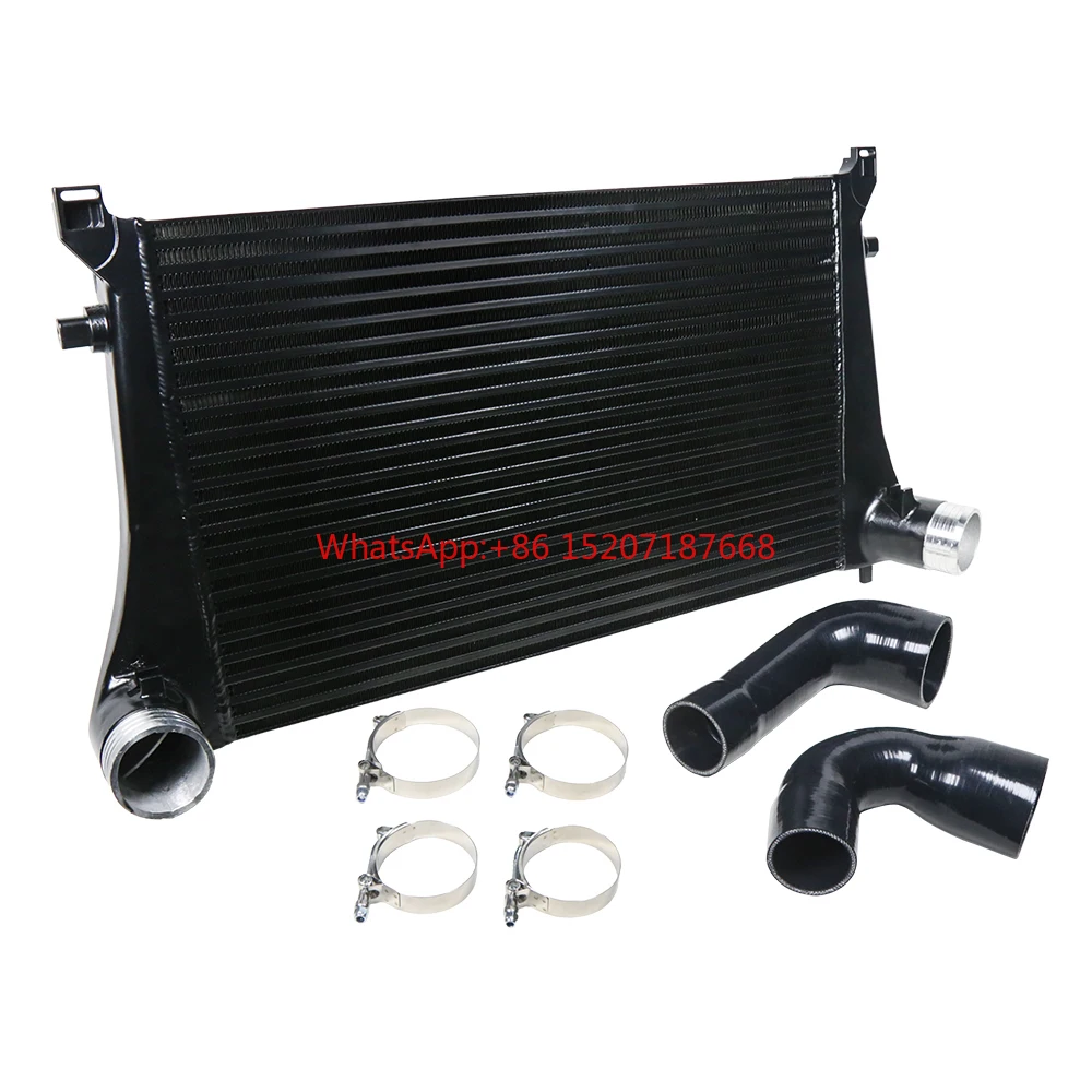 

Upgrade 70mm Competition Aluminum Golf 7 Intercooler Kit for VW MK7 GTI Golf R VAG 1.8T 2.0T 8V A3 S3 Bar & Plate