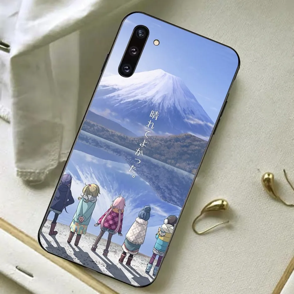 Laid Back Camp Pine Cone Shima Rin Nadeshiko-Yuru Camp Phone Case For Redmi Note 4 X 5 A 6 7 8 T 9 9S 10 11 11S 11Epro Poco M3 p