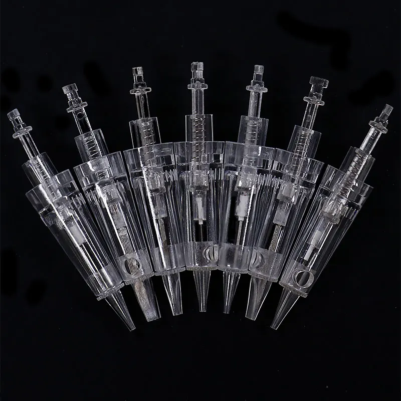 

20Pcs Disposable Cartridge Needles Microneedling Permanent Makeup Bayonet Tattoo Needle For Digital Eyebrow Eyeliner Machine