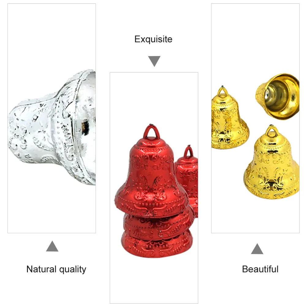 

/3 Christmas Bell Decorations Creative Tree Hanging Pendants Eco-Friendly Light Portable Festival Ornament Home Wall