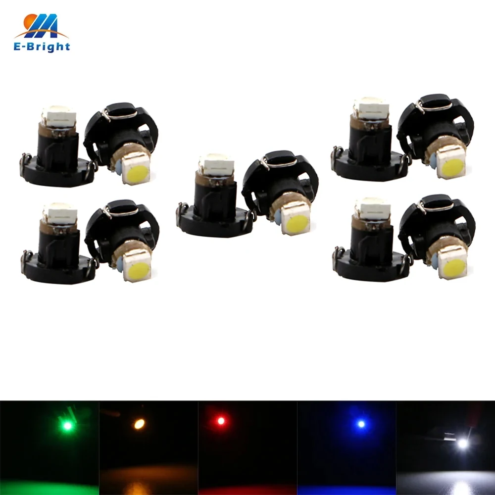 

10PCS T3 LED 1210 1SMD Led Bulb T4.2 T4.7 Car Bulbs Neo Wedge Climate Gauges Dashboard Control Lights