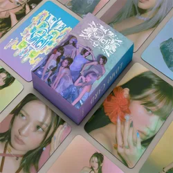 Cartes Druo Switch Kpop Idol, cartes photo HD HT D, carte postale Wonyoung Rei, Yujin Gaeul Leesbones, nouvel album, cadeau Géryoung, 55 pièces par ensemble