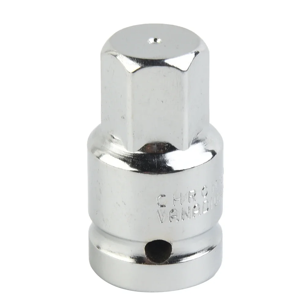 Vástago hexagonal de 1/2 pulgadas y 17mm, llave de tubo de tornillo especial para cacerola de aceite, cabeza Hexagonal para reparación de automóviles, herramientas manuales manuales, 1 ud.