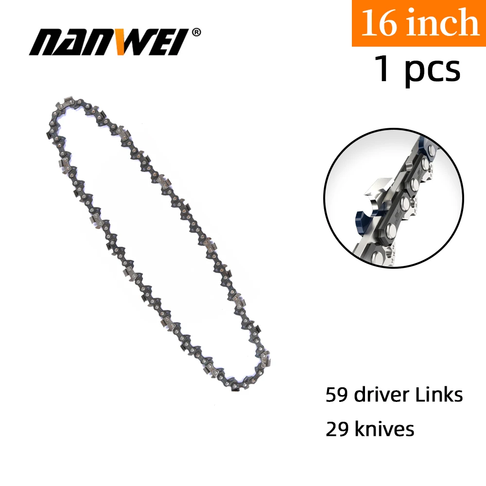 NANWEI Chains for electric chain saws 4/6/8/10/12/16 inch wood saws chain saws