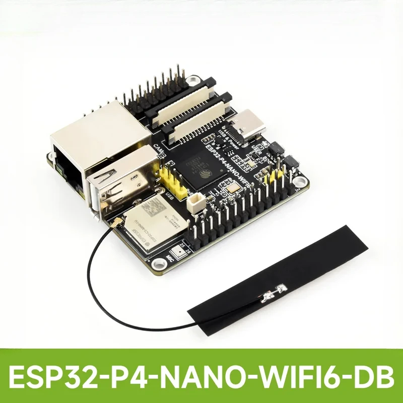 Waveshare ESP32-P4--WIFI6-DB Development Board RISC-V Dual Core 400MHz+Single Core 40MHz Dual Band Wi Fi 6 And BLE 5