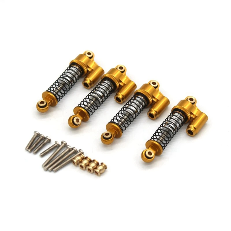 1 Set Shock Absorber Hydraulic Shock Absorber For FMS 1/18 Watchman FJ Kuluze Red  Desert Storm Remote Control Car Red