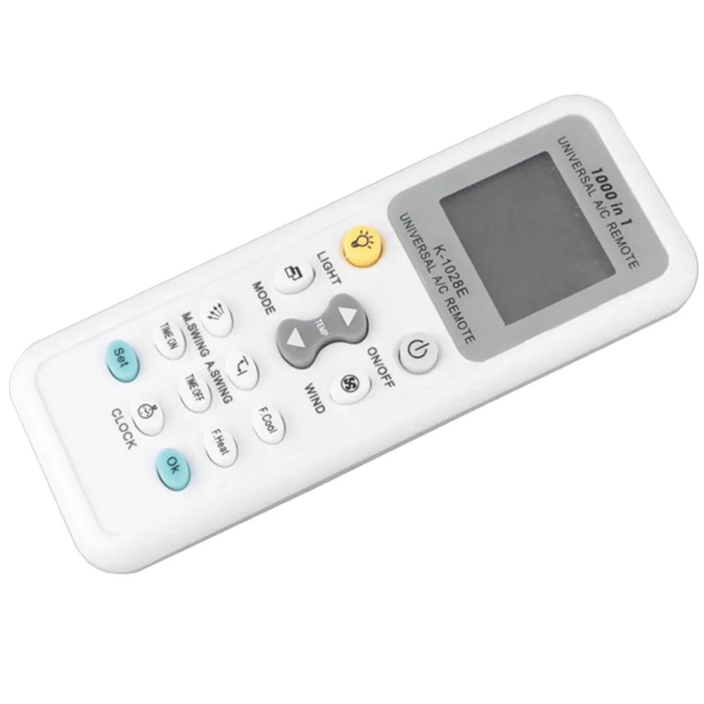 Universal Remote Control 1000 in 1 K-1028E Wireless Remote Control AC Digital LCD Remote Control for Air Conditioner