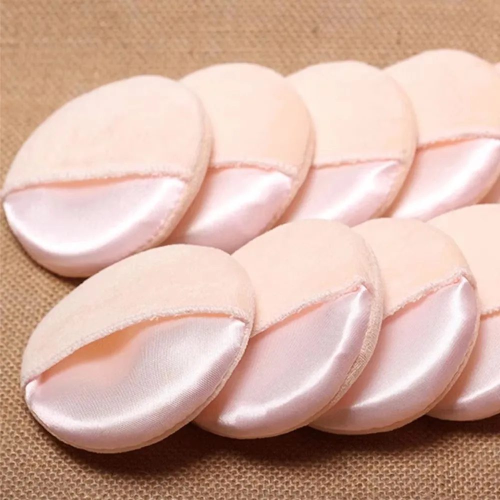 5/10Pcs Round Makeup Sponges Cosmetics Tools Soft Velvet Powder Puff Blender Sponges Facial Foundation Puffs Make Up Accessories