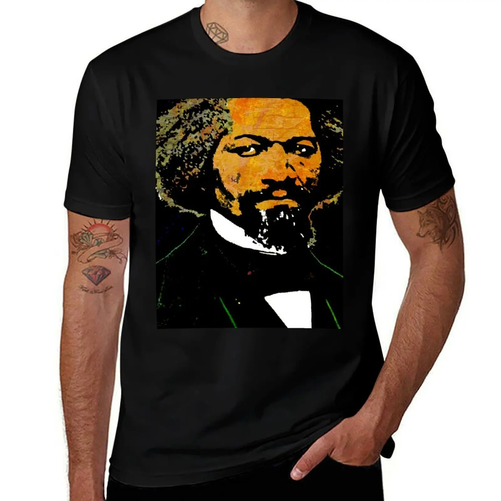 Frederick Douglass T-Shirt Long Lasting Casual T-Shirt