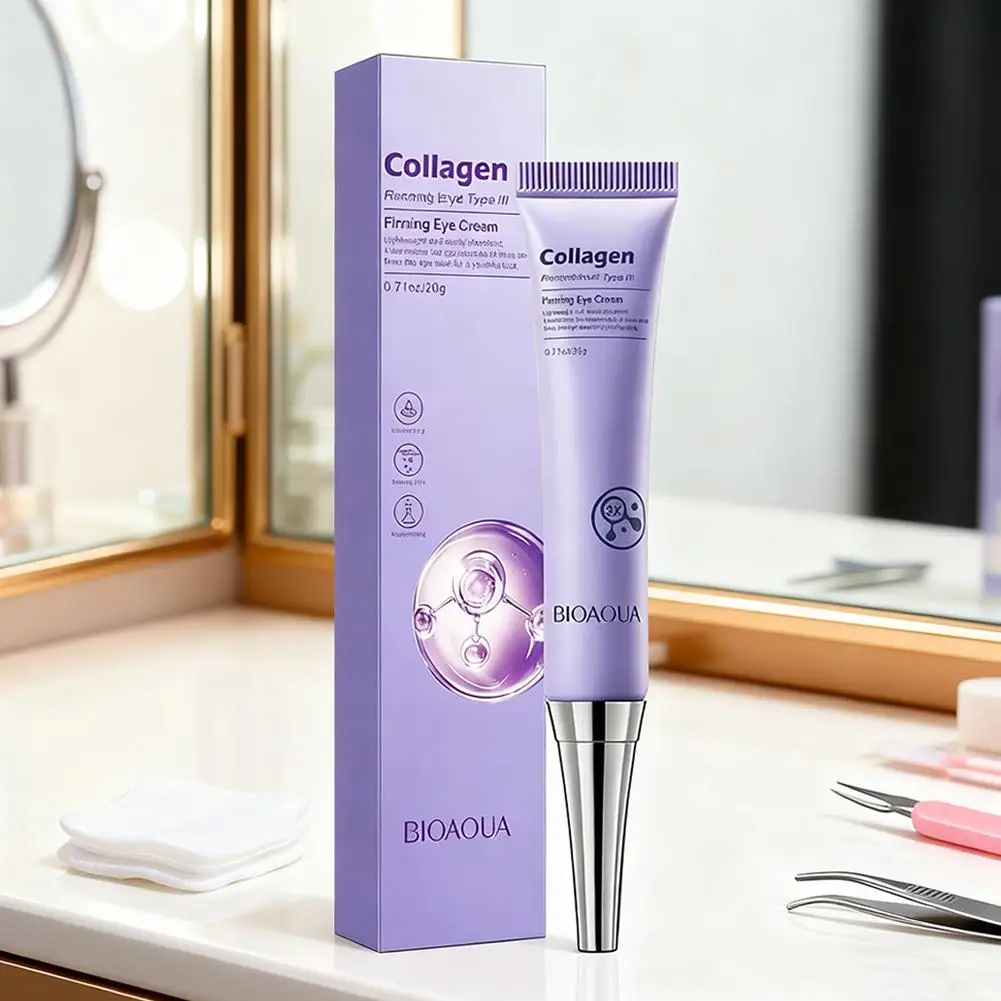 

Collagen Eye Cream Anti-Aging & Wrinkle Reduction Treatment, Firming And Hydrating For Dark Circles Eye Skin Care M9M8