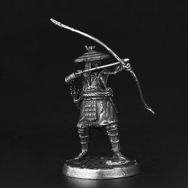Metalen actiefiguren Oude skeletboogschutters Spookachtige krijger Soldaat Miniatuur bordspelstukken Ornament Accessoires Model