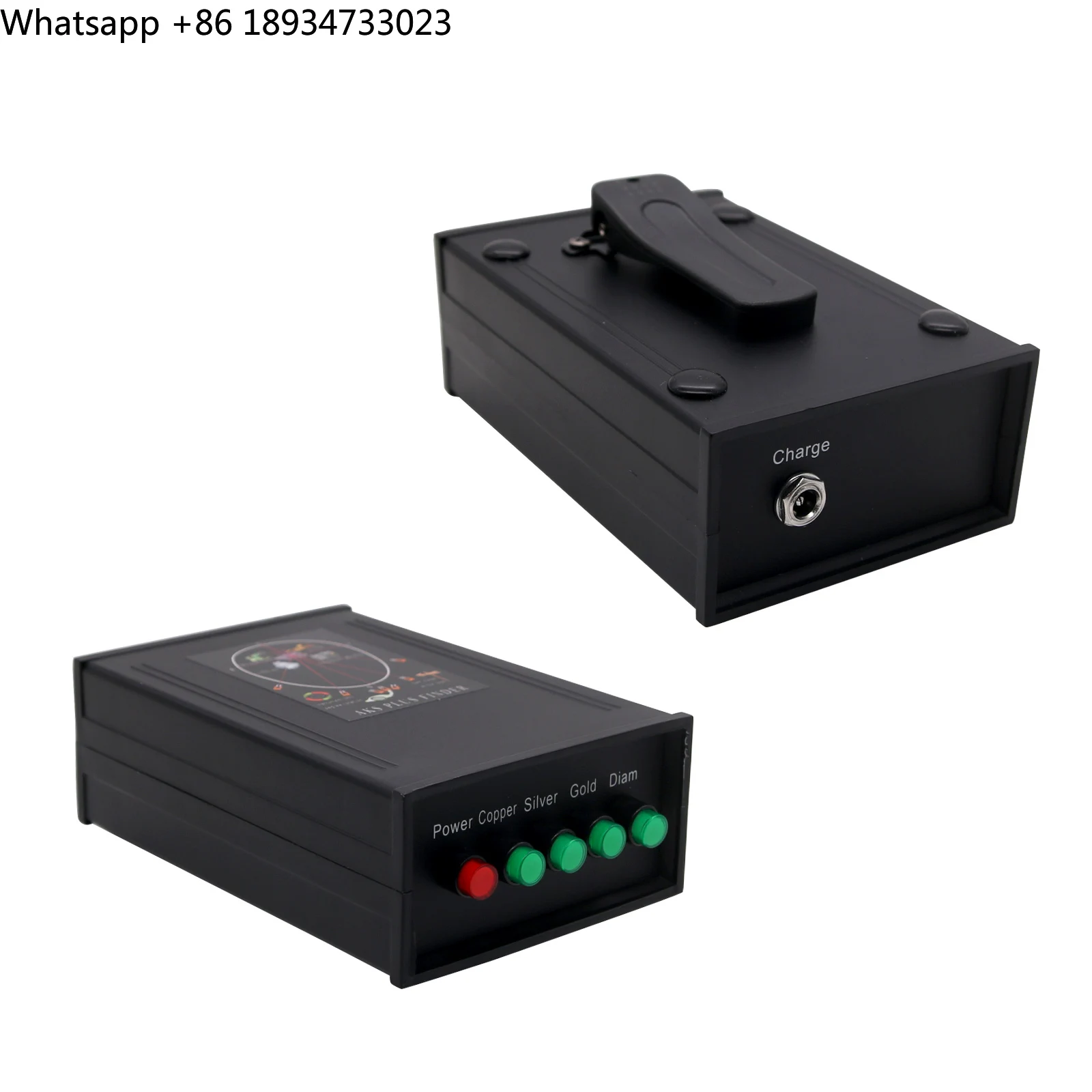 Gold Metal Detector AKS PLUS Higher Performance Scanning Finder for Gold Silver Copper Diamond