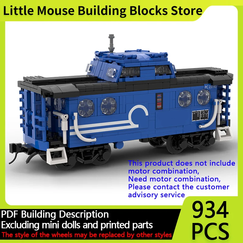 

City Car Model MOC Building Bricks N5C Diesel Locomotive Modular Technology Gifts Holiday Assemble Children Toys Suit