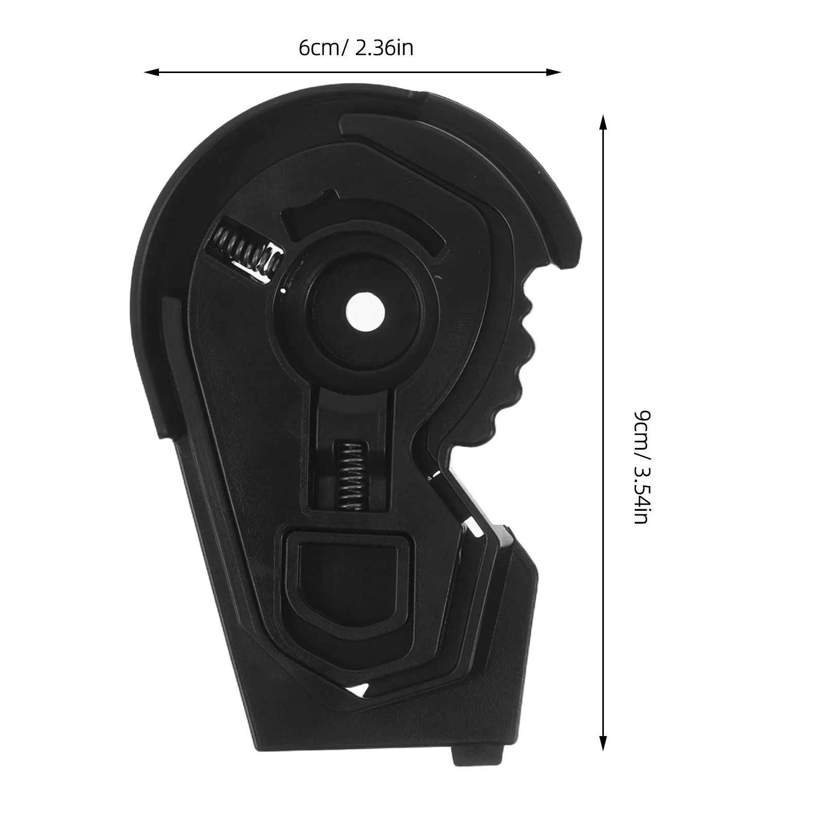 1Pair Visor Base Replacement Stable Fixing Base Ergonomic Motorcycle Mechanism Replacement Parts Visor Gear Kit