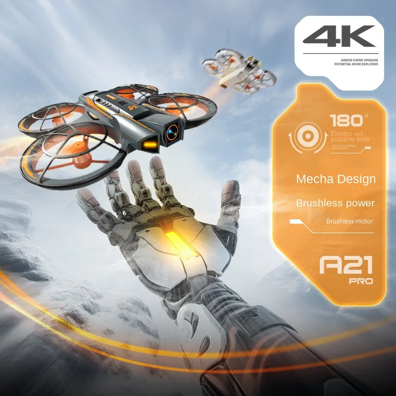 Nieuwe A21 PRO Mini Drone 4K Professionele HD Dual Camera Rc Dron WiFi FPV Luchtfotografie Quadcopter Afstandsbediening vliegtuigen Speelgoed