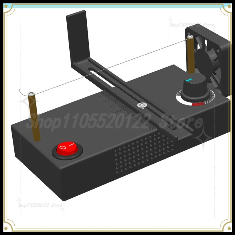 small-handmade-hair-accessories-webbing-ribbon-ribbon-cutting-machine-eager-cutting-machine-with-fan-smoke-exhaust