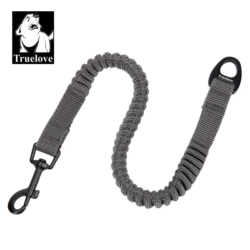 Truelove Haustier-Hundeleine, dehnbar, elastisch, mit Puffer, aus Nylon, kann mit Brustgurt für alle Arten von Haustieren verwendet werden, TLL29712