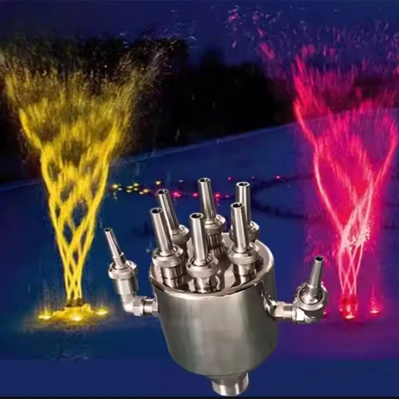 

Stainless steel European rotary nozzle for fountain and garden landscape projects